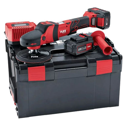 FLEX PE 150 18.0 EC/5.0 SET 18V ROTARY POLISHER 465100