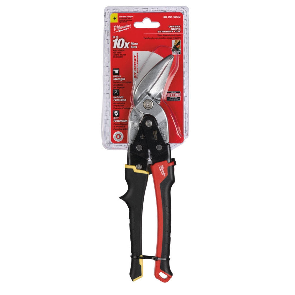 MILWAUKEE PLATE SHEARS OFFSET SNPIS STRAIGHT