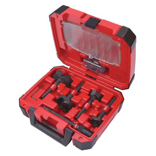 5 PIECE SWITCH BLADE SET SELF FEED WOOD BITS MILWAUKEE