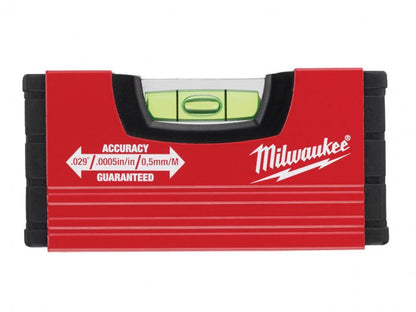 MILWAUKEE MINIBOX HANDY POCKET SPIRIT LEVEL