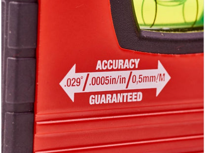MILWAUKEE MINIBOX HANDY POCKET SPIRIT LEVEL
