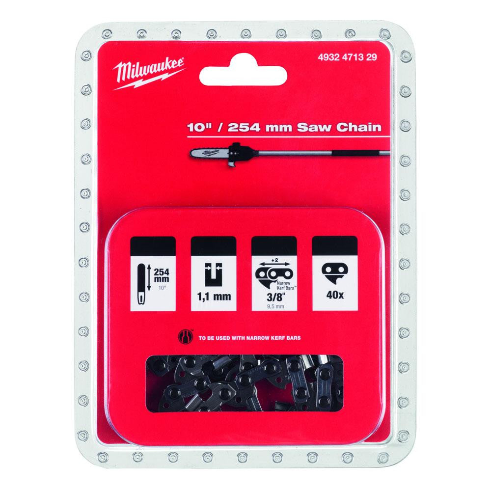 MILWAUKEE SAW CHAIN 254MM FOR M18FOPH-CSA 4932471329