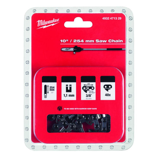 MILWAUKEE SAW CHAIN 254MM FOR M18FOPH-CSA 4932471329