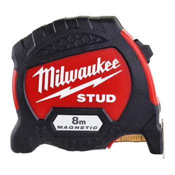 MILWAUKEE STUD TAPE MEASURE 8 METRE 26FT - METRIC/IMPERIAL