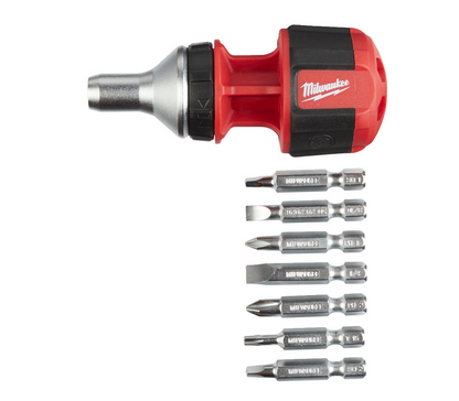 MILWAUKEE 8 IN 1 COMP MULTI BIT SCREWDRIVER
