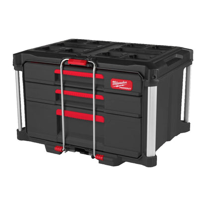 MILWAUKEE PACKOUT 2+1 DRAWER TOOLBOX 4932493190