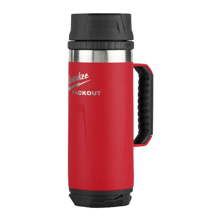 MILWAUKEE PACKOUT Mug 532ml SIP LID RED