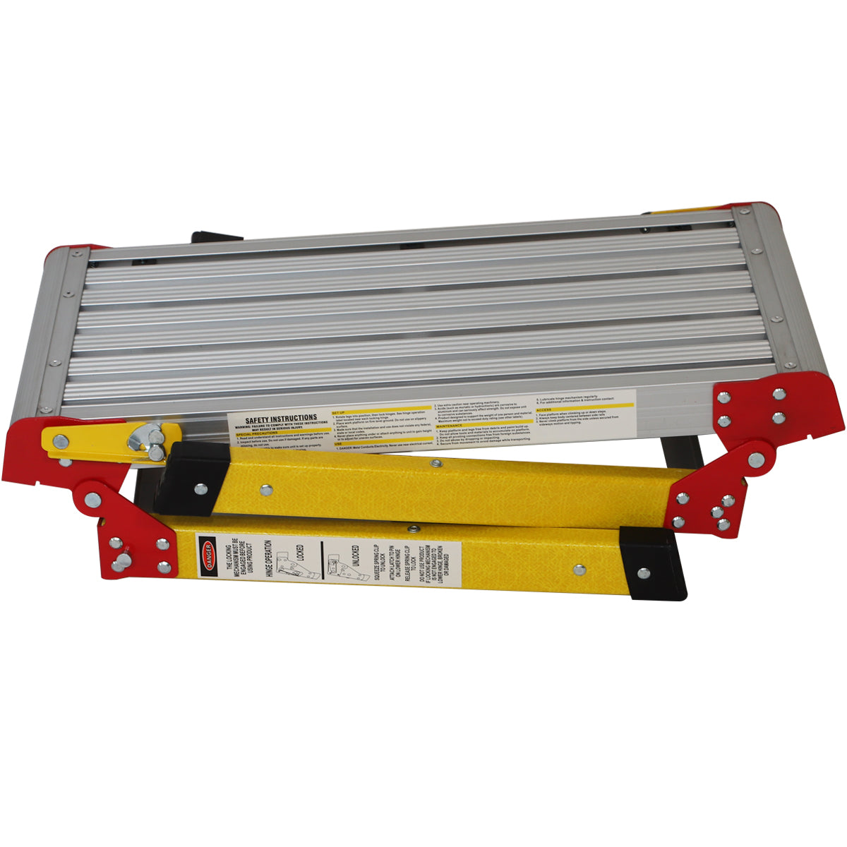 EXCEL 5708 FIBREGLASS HOP UP 300 X 600MM FOLDING PLATFORM