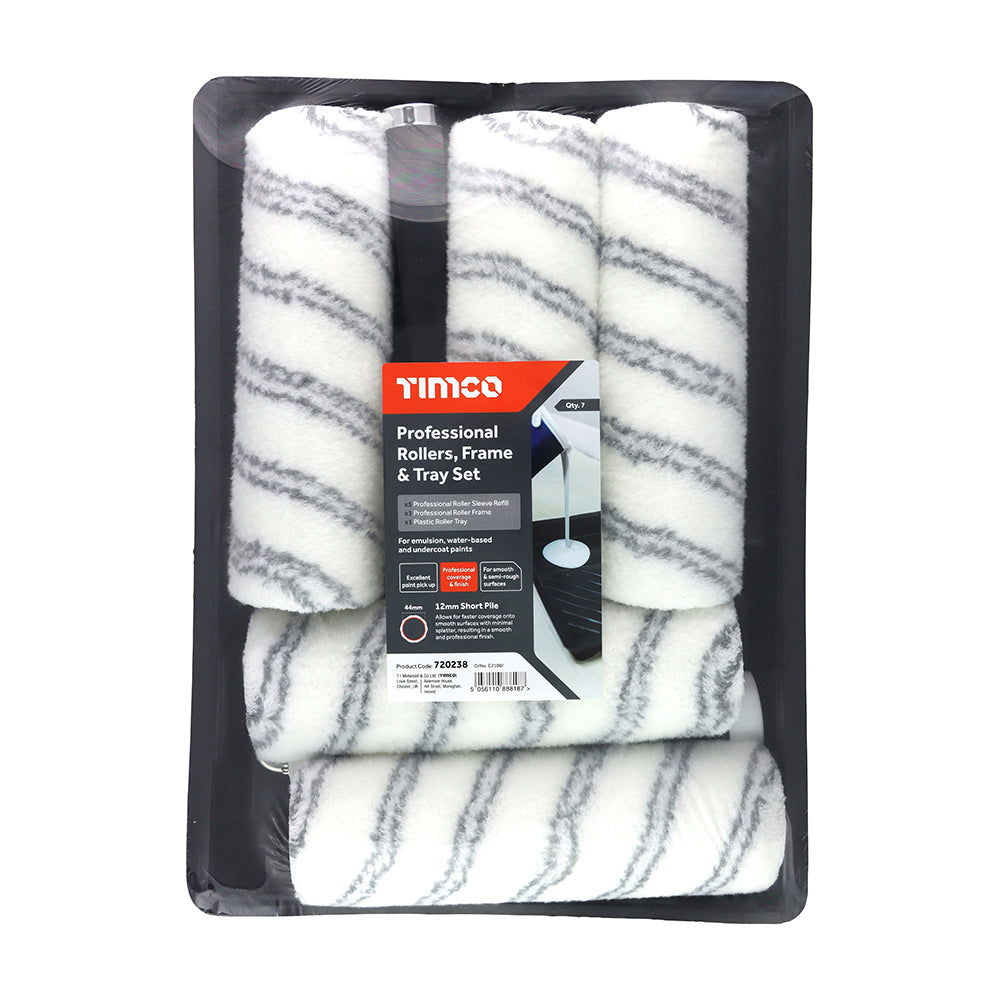 720238 ROLLER FRAME & TRAY SET 9" INC 5 SLEEVES