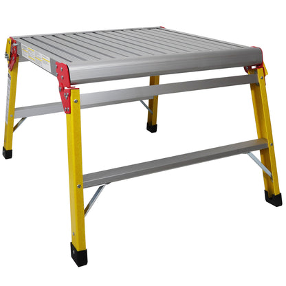 EXCEL 7521 FIBREGLASS HOP UP 600 X 600MM FOLDING PLATFORM