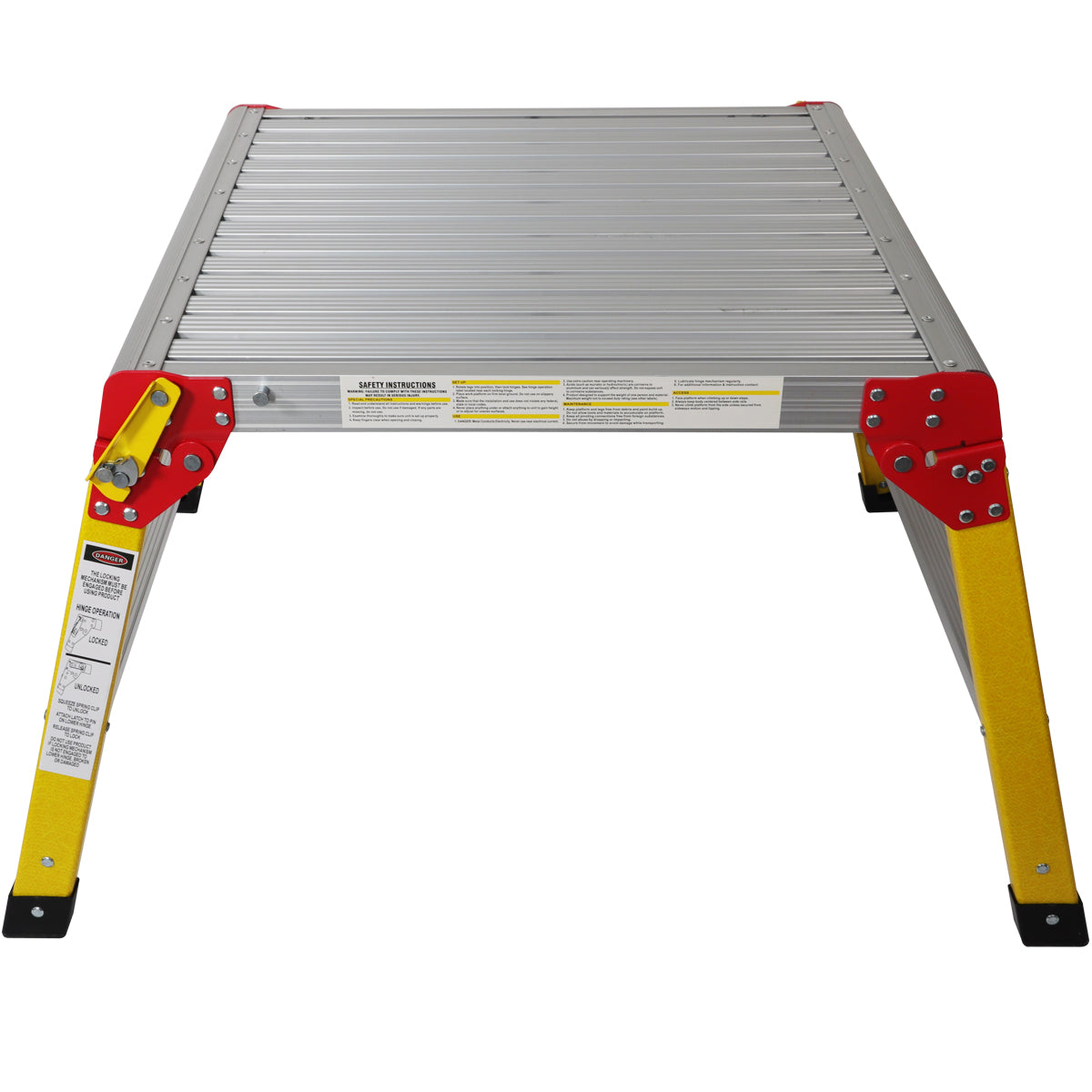 EXCEL 7521 FIBREGLASS HOP UP 600 X 600MM FOLDING PLATFORM