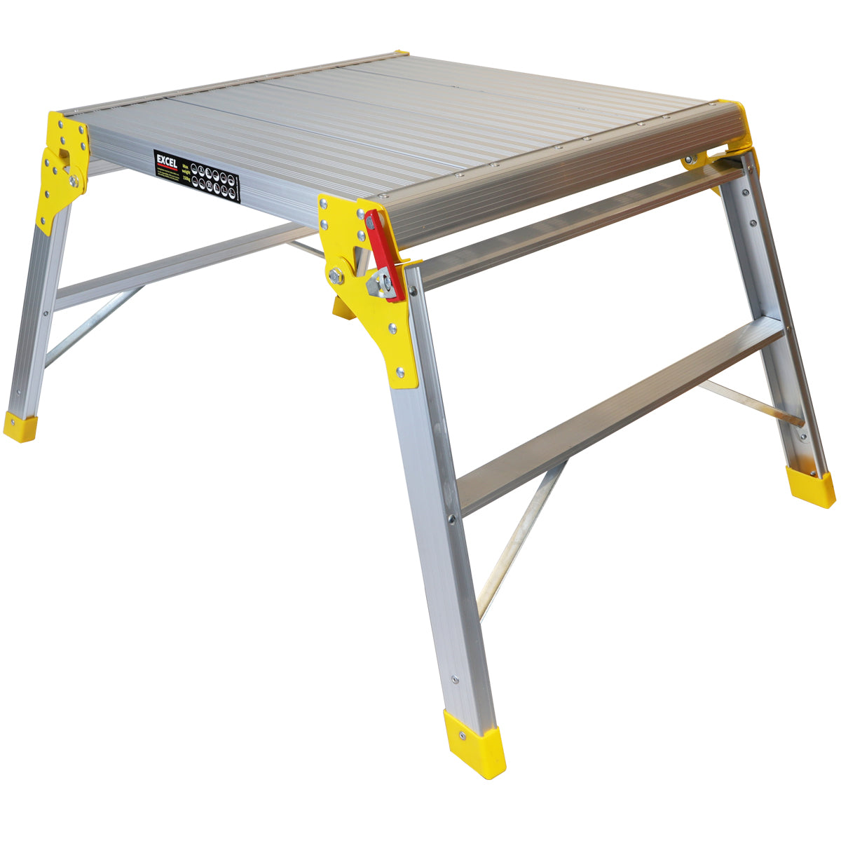 EXCEL 7946 HOP UP 600 X 600 FOLDING ALUMINIUM PLATFORM