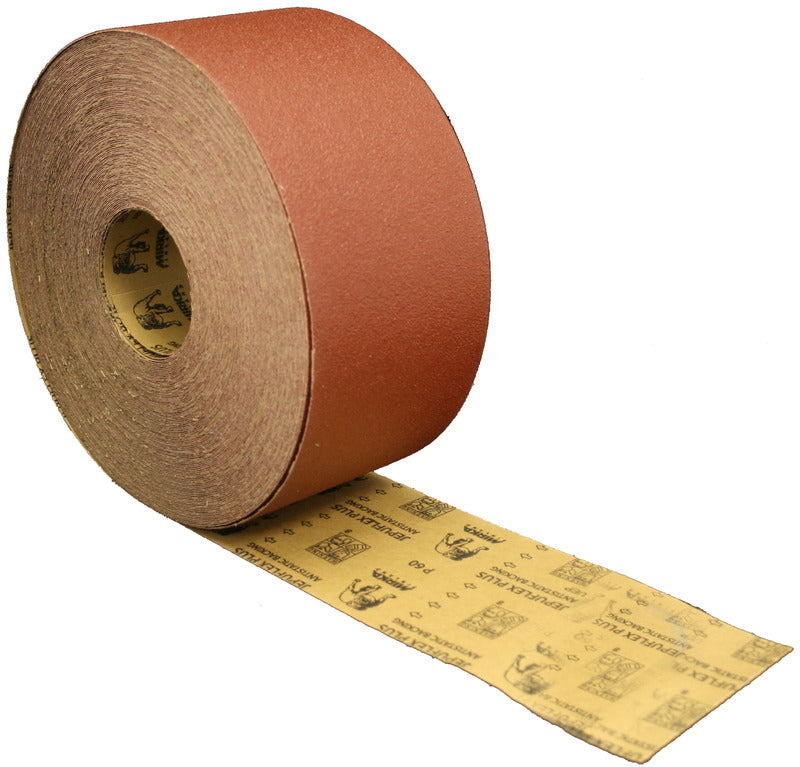 JEPUFLEX 80 GRIT TOP QUALITY 50 METRE ROLL (115MM WIDE)