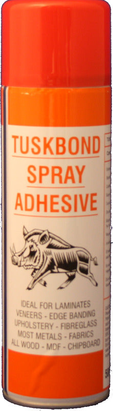 TUSKBOND 500ML AEROSOL SPRAY CONTACT ADHESIVE SA1023