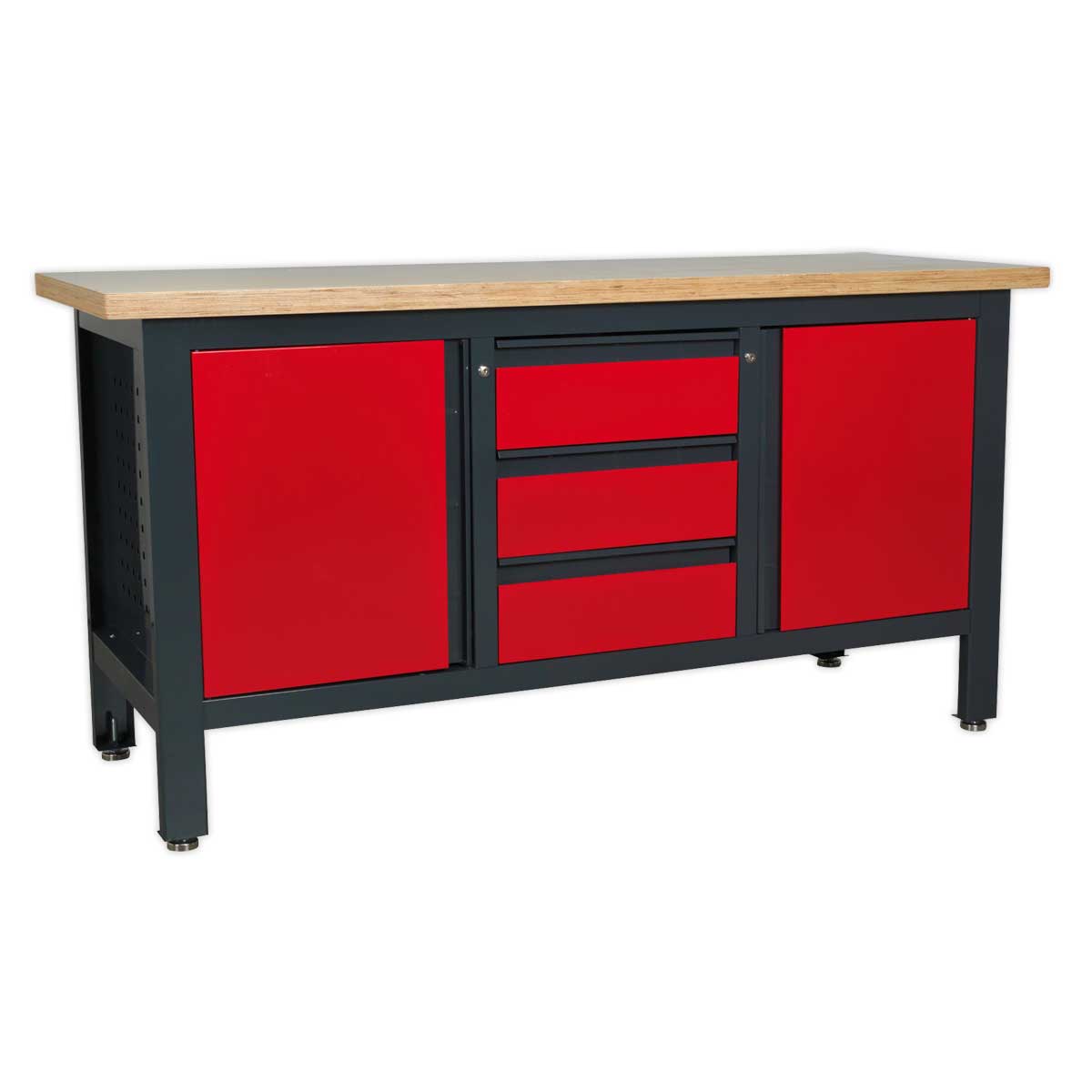 Workstation with 3 Drawers & 2