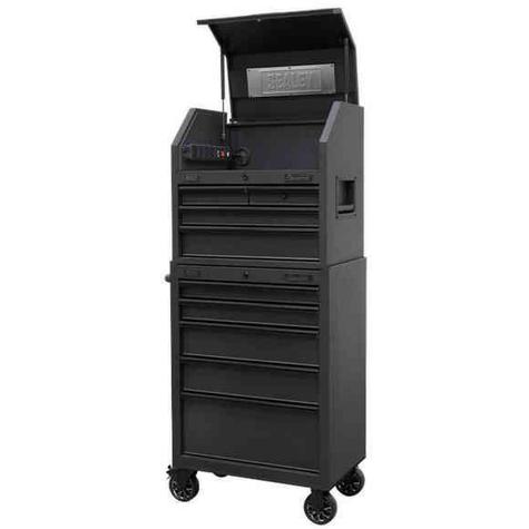 9 Drawer Tool Chest Combinatio with Power Bar