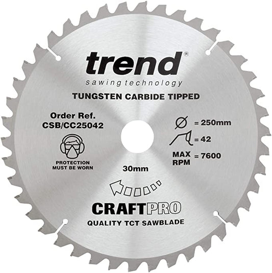 CSB/CC25042 TREND 250MM 42T BLADE