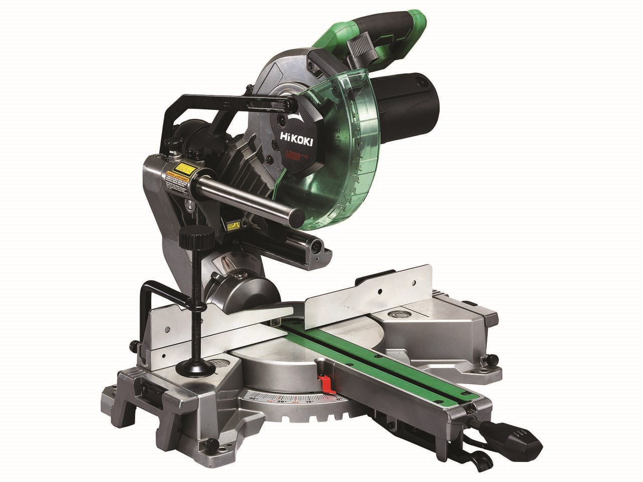 HIKOKI C8FSHG MITRE SAW 240V 216MM SLIDE COMPOUND LASER