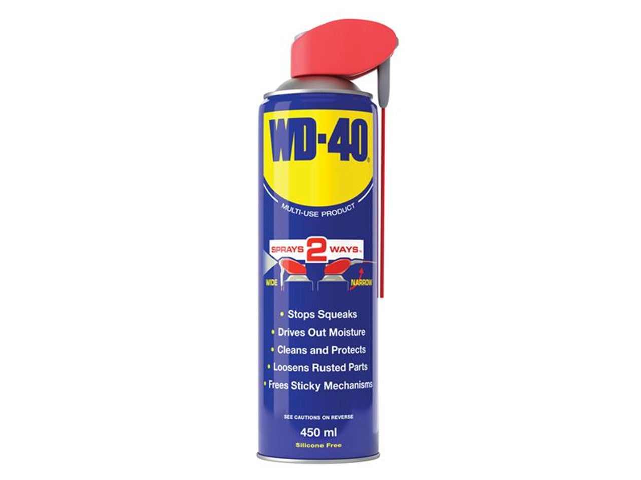 WD40 SMART STRAW CAN 450ML W/D44137 - SINGLE CAN