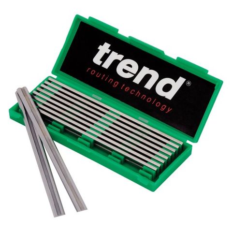 TREND 5 x PAIRS PLANER BLADE 82MM CRAFT-PRO CR/PB29/5PR