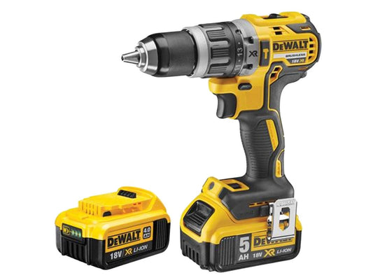 DEWALT DCD796 18V XR COMBI DRILL BRUSHLESS 2 X 5.0AH