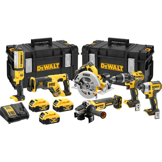 DEWALT DCK623P3 18V XR 6 PCE KIT 3 X 5.0AH 2 X DS300