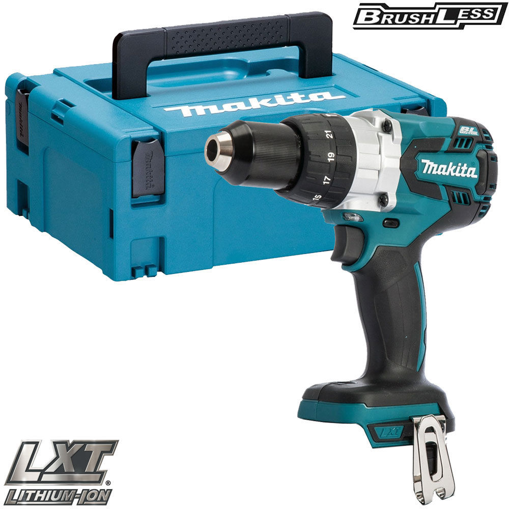 MAKITA DHP481Z 18V LXT COMBI DRILL BRUSHLESS BODY ONLY