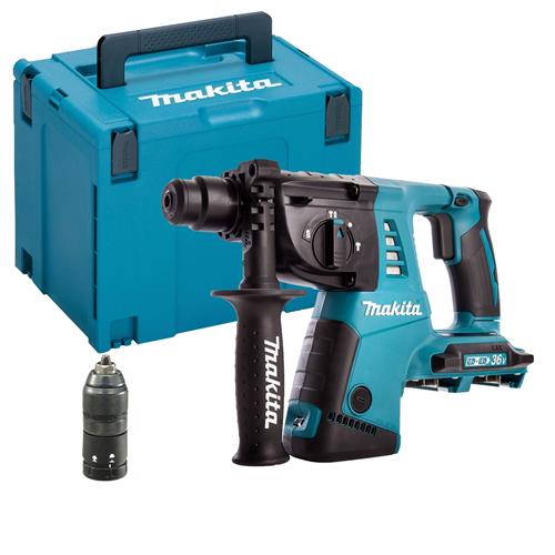 MAKITA DHR264ZJ 36V SDS+ DRILL HAMMER BODY IN MAKPAC