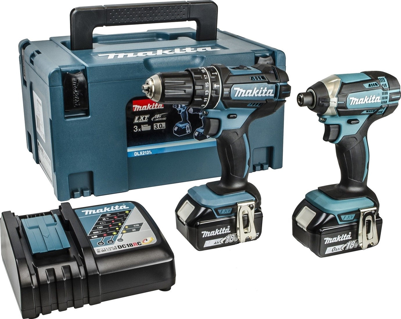 MAKITA DLX2131TJ 18V LXT TWIN KIT DHP482 DTD152 2 X 5.0AH