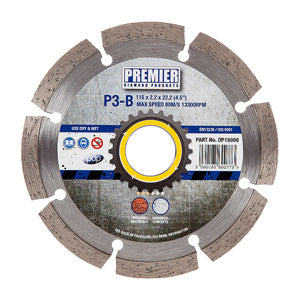 DP15000 115X2.2X7X22.2MM P3-B DIAMOND BLADE