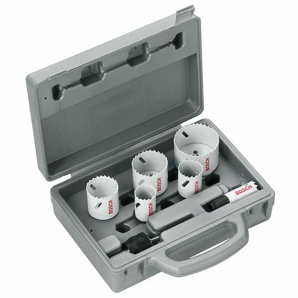 BOSCH HOLESAW SET QUICK CHANGE PROGRESSOR 9PCE 2608 594 435