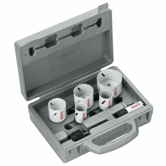 BOSCH HOLESAW SET QUICK CHANGE PROGRESSOR 9PCE 2608 594 435