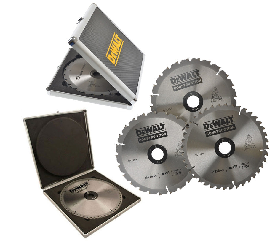 216mm x 3 BLADE SET DT1962-QZ (2 x 24T 1 x 40T)