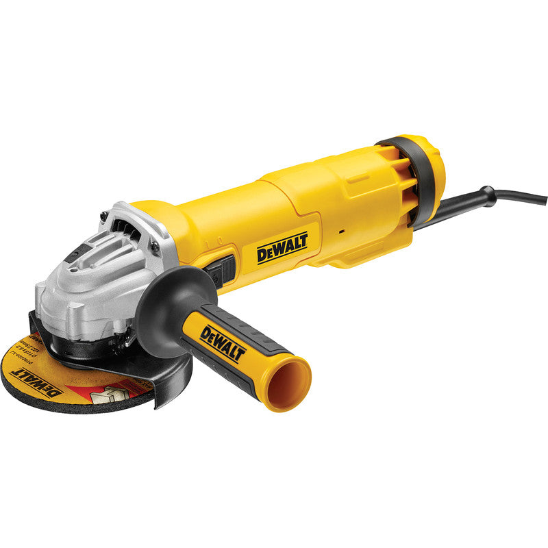 DEWALT DWE4206K GRINDER 110V 115MM IN CARRY CASE