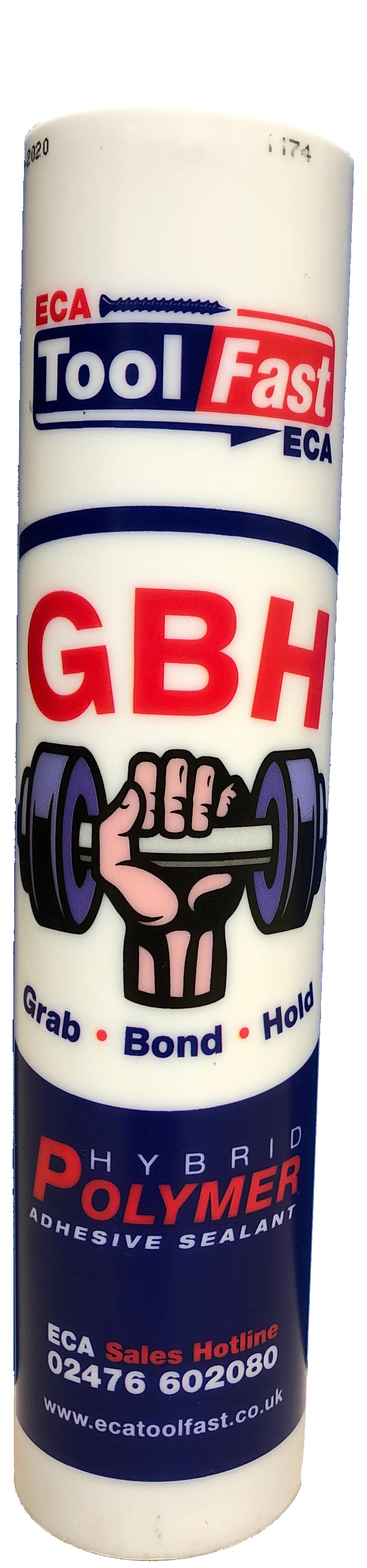 ECA GBH HYBRID POLYMER 310ML ADHESIVE SEALANT 502681 WHITE