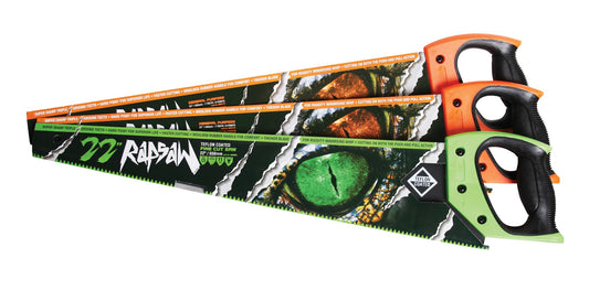 HOLDON 22" TRIPLE SAW PACK 2 MEDIUM + ONE FINE HANDSAW