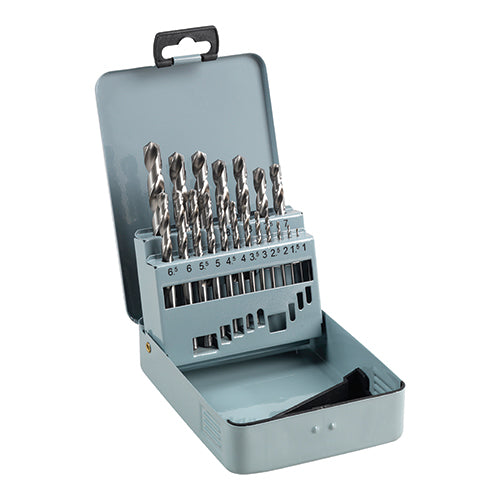 TIMCO HSS GROUND SET 19PC 1.0 - 10.0mm