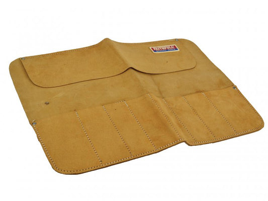 8 POCKET LEATHER CHISEL ROLL FAILCR8