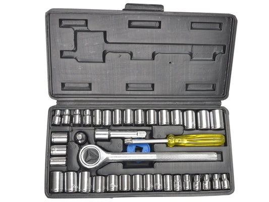 BLUESPOT B/S01535 40 PIECE ECONOMY SOCKET SET 1/4" & 3/8"