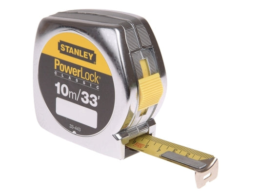 STANLEY 33-443 POWERLOCK TAPE 10 METRE