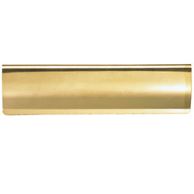 AA53 CURVED BRASS LETTER TIDY 280X76MM