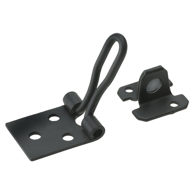 WIRE HASP & STAPLE HS610 4" B/JAP