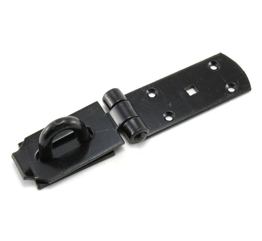 1375 HASP & STAPLE BLACK 8" MEDIUM DUTY HS149M