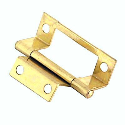 406H FLUSH HINGE E/B CRANKED 50MM *** PAIR ***         œœœœ