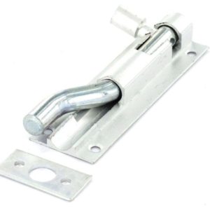 B1558 4" SAA NECKED DOOR BOLT