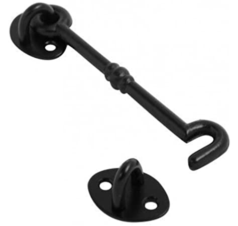 37 CAST CABIN HOOK BLACK 10"