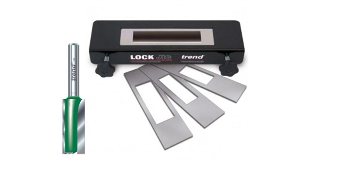 TREND LOCK JIG + TR37X1/2TC CUTTER LOCK/JIG