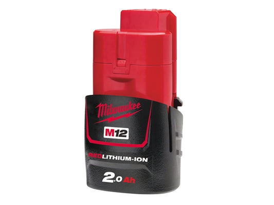 MILWAUKEE M12B2 12V 2.0AH BATTERY 4932430064