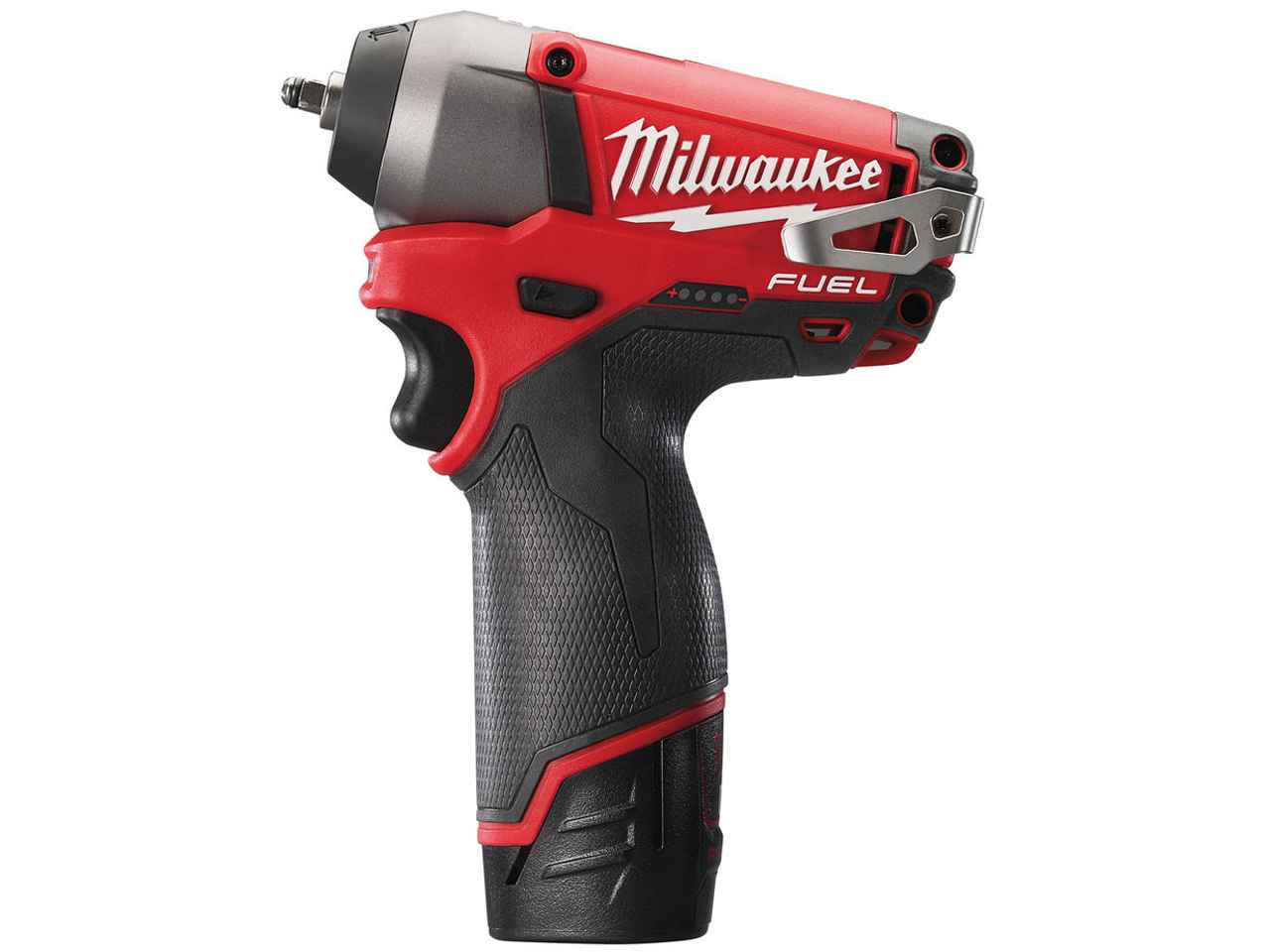 MILWAUKEE M12 FUEL COMPACT IMPACT WRENCH 1/4" 2 X 2.0AH