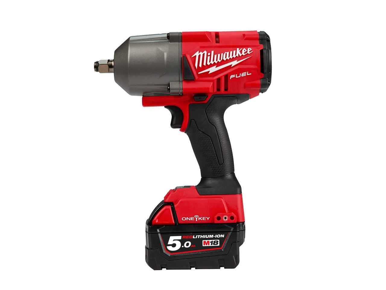 MILWAUKEE M18 ONE KEY WRENCH 1/2" FRICTION RING 2 X 5.0AH